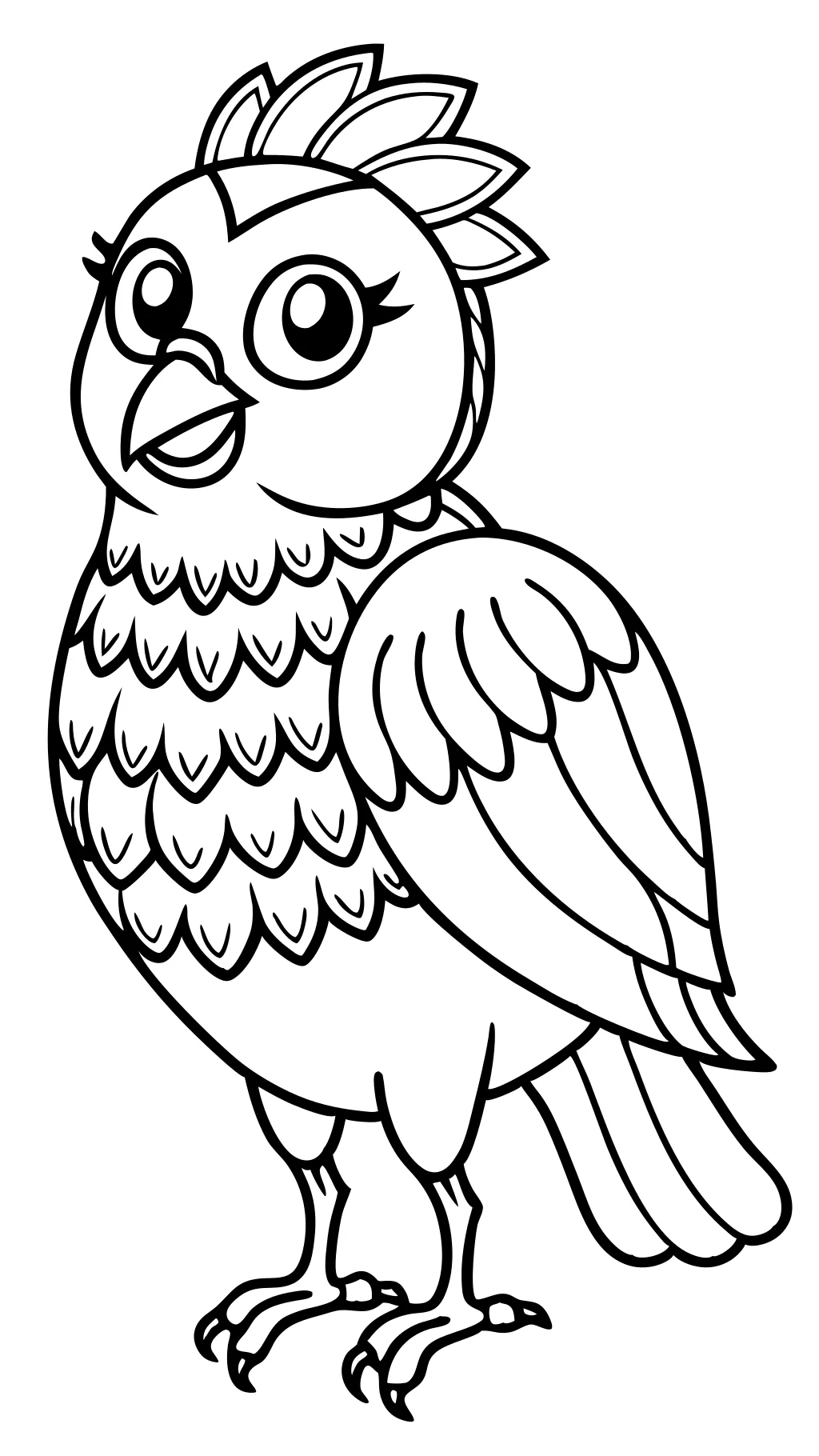 coloriages gratuits oiseaux